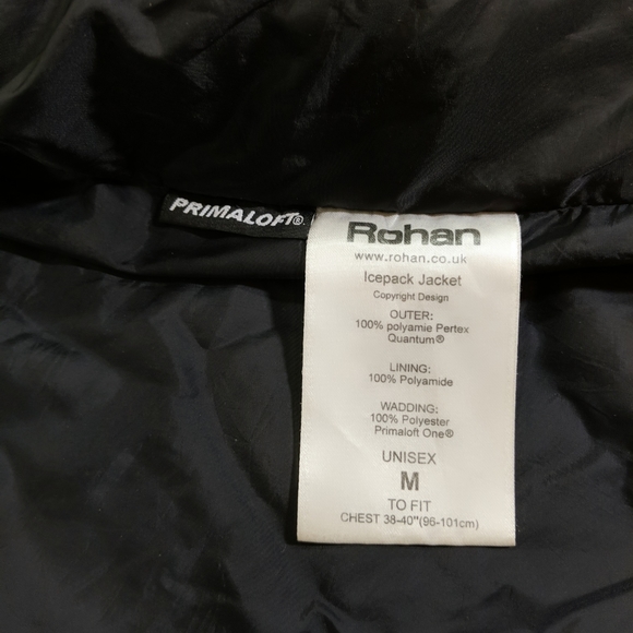 Rohan Icepack Unisex Packable Insulated Jacket M - Picture 8 of 11